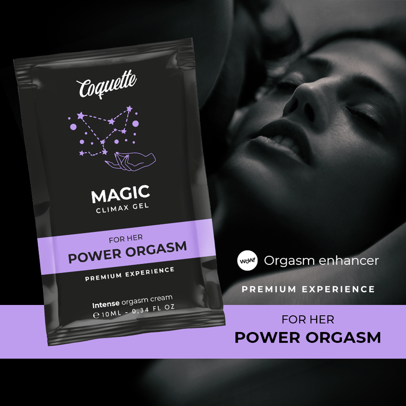 COQUETTE CHIC DESIRE - POCKET MAGIC CLIMAX GEL FOR YOUR ORGASM IMPROVING GEL 10 ML
