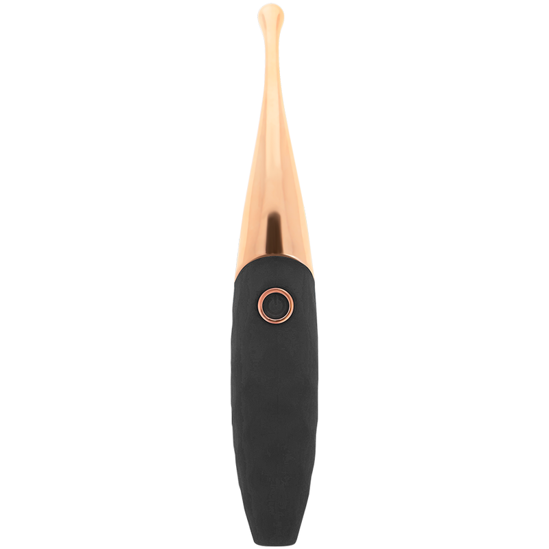 OHMAMA - RECHARGEABLE CLITORIS STIMULATOR 36 MODES BLACK-PINK-GOLD