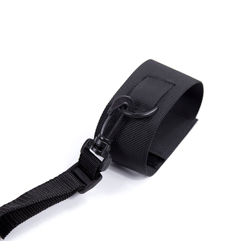 OHMAMA FETISH - BONDAGE RESTRAINTS WITH NYLON BED AND VELCRO FASTENERS
