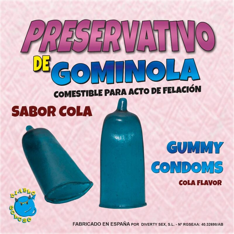 DIABLO PICANTE - COLA-GUMMI-KONSERVIERUNGSMITTEL