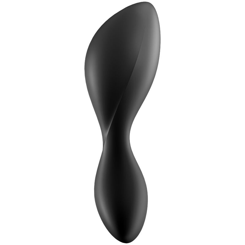 SATISFYER - TRENDSETTER VIBRATING PLUGAPP BLACK