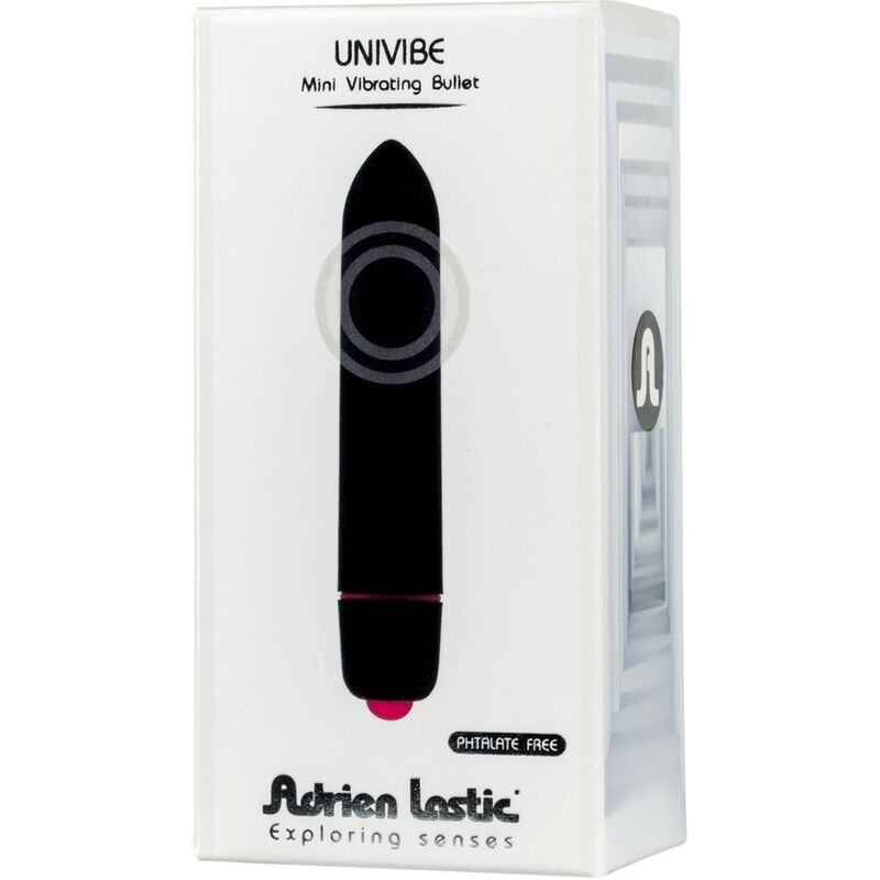 ADRIEN LASTIC - UNIVIBE MINI VIBRATOR BULLET BLACK