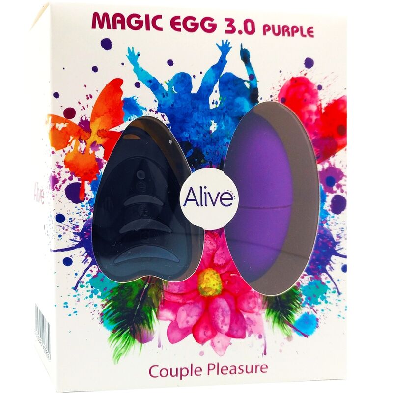 ALIVE MAGIC EGG 3.0 VIBRIERENDES EI MIT FERNBEDIENUNG VIOLETT