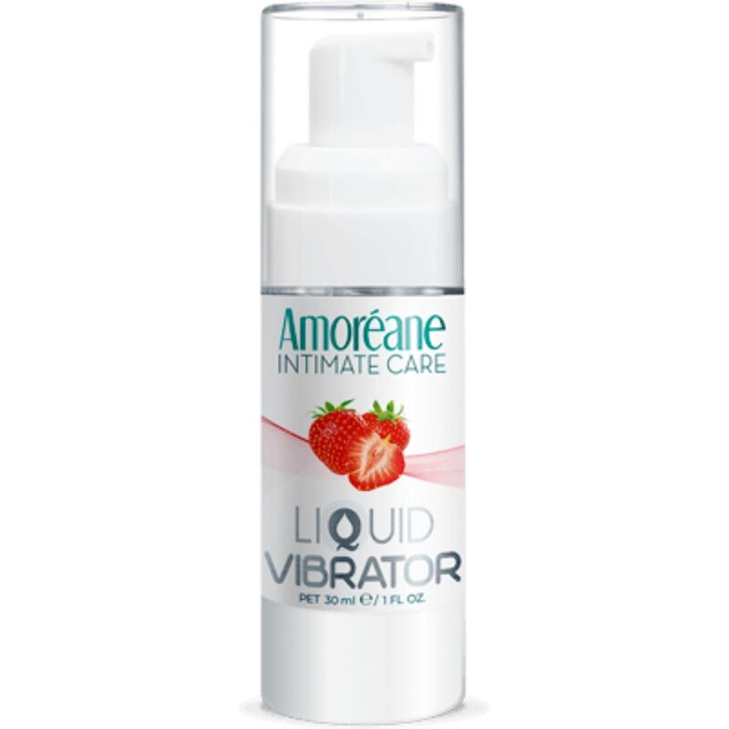 AMOREANE VIBRIERENDE FLÜSSIGE ERDBEERE 30 ML