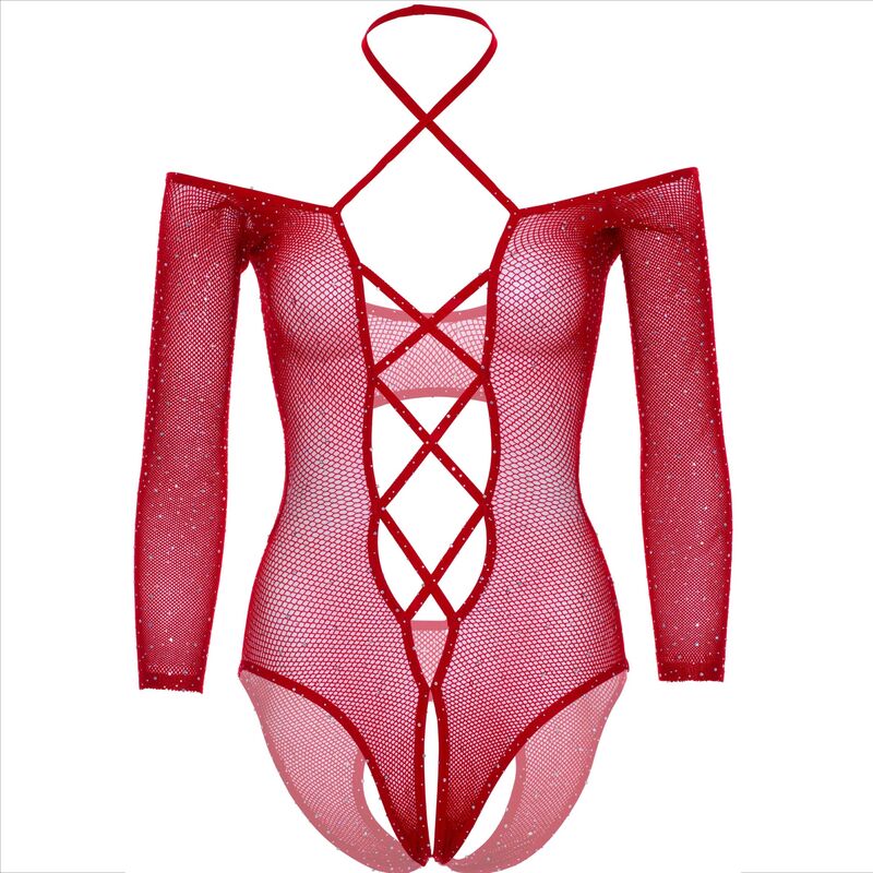 LEG AVENUE - EAR BODY WITH SHINY RED