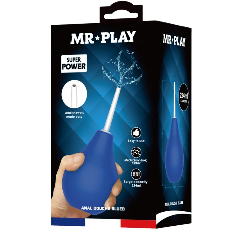 MR PLAY - ANAL SHOWER BLUEB SUPER POWER BLUE