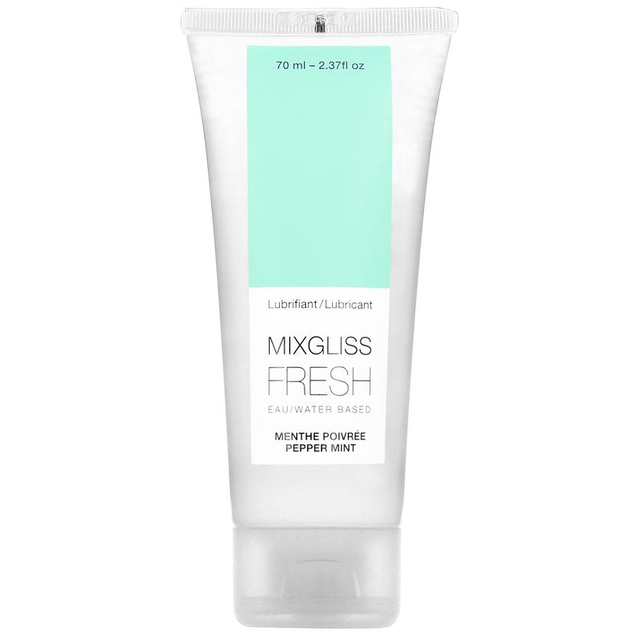 MIXGLISS - WATER-BASED LUBRICANT COLD MINT FLAVOR 70 ML