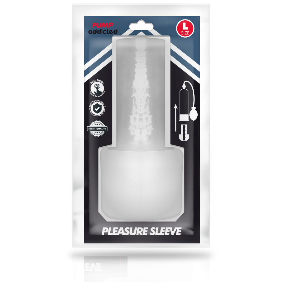 PUMP ADDICTED - AUTOMATIC PUMP WITH PLEASURE SLEEVE