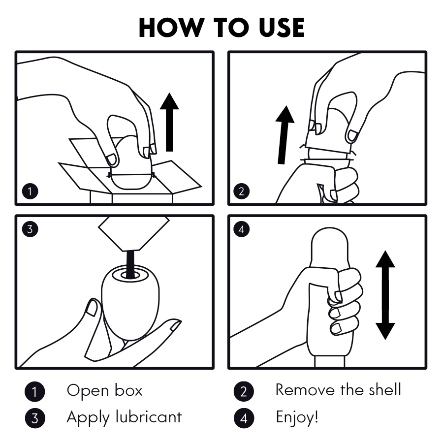 JAMYJOB - EGG MASTURBATOR RED EDITION DISCRETE