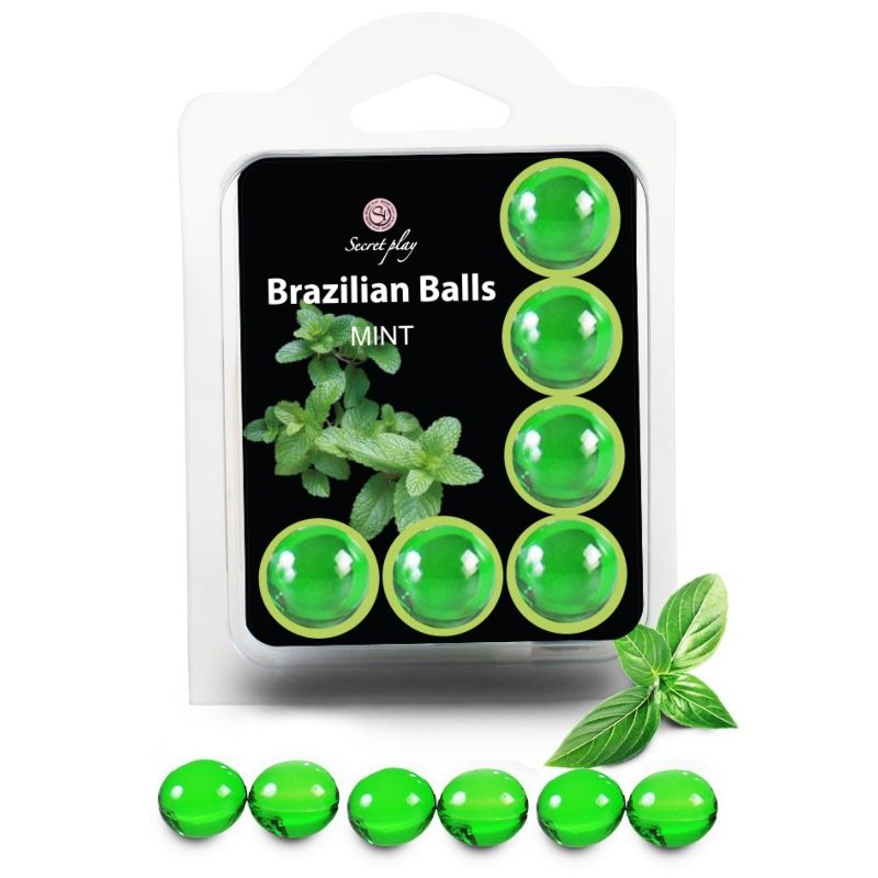 SECRETPLAY - SET 6 BRAZILIAN BALLS MINT