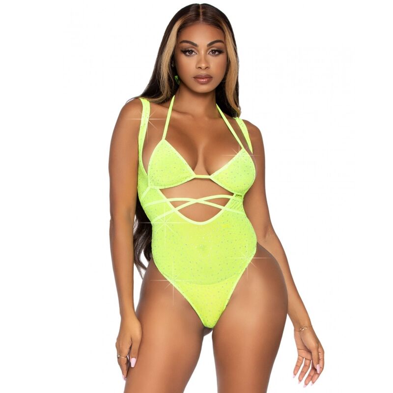 LEG AVENUE - BIKINI TOP AND BODY, ONE SIZE