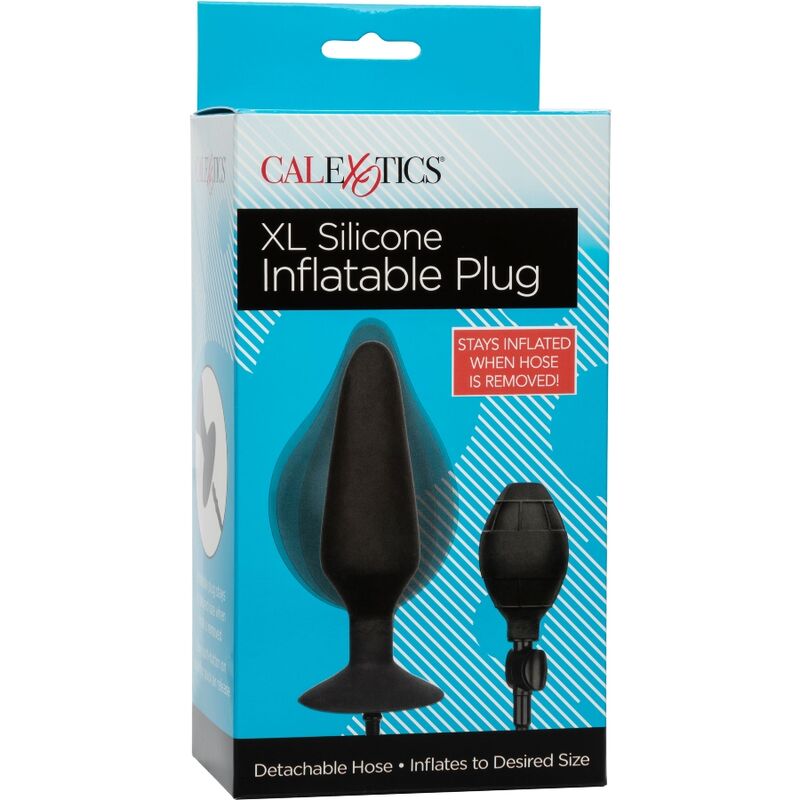 CALEXOTICS - XL SILIKON-AUFBLASBARER STECKER