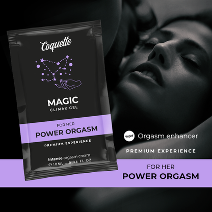 COQUETTE CHIC DESIRE - POCKET MAGIC CLIMAX GEL FOR YOUR ORGASM IMPROVING GEL 10 ML