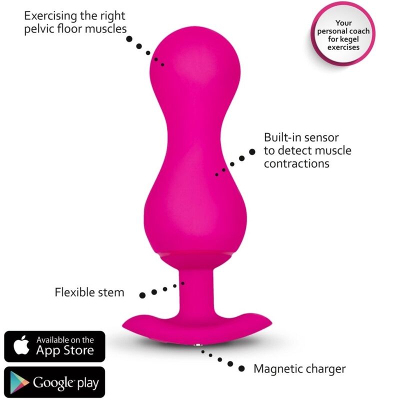 G-VIBE - GBALLS 3 - KEGELBLLE MIT APP