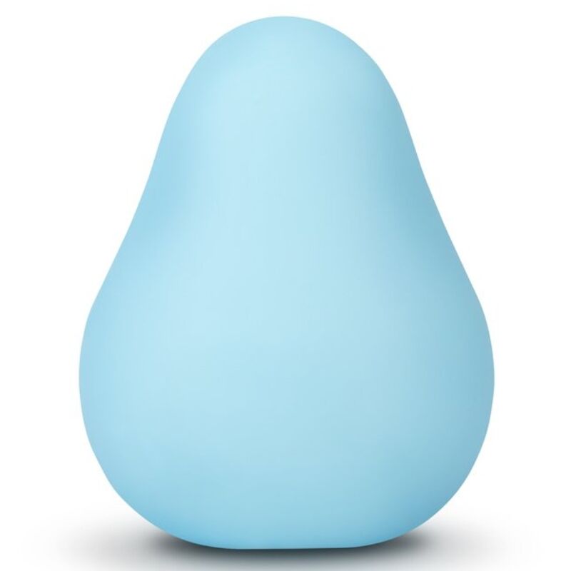 G-VIBE - WIEDERVERWENDBARER TEXTURIERTER MASTURBATOR EI BLAU