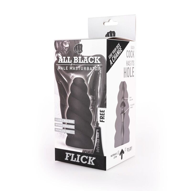 ALL BLACK - MASTURBATOR-FLICK