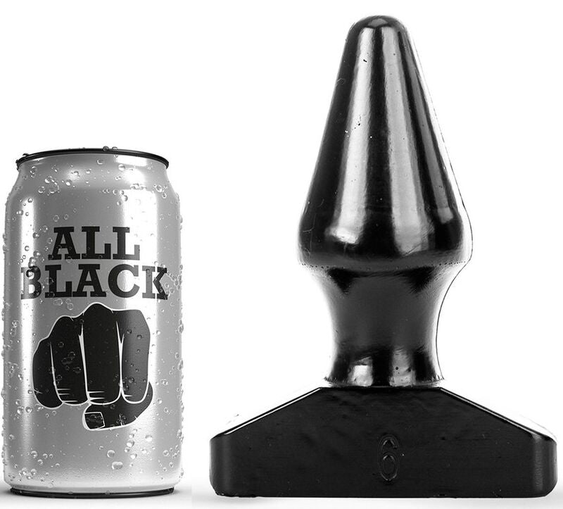 ALL BLACK - ANALSTECKER 15,5 CM