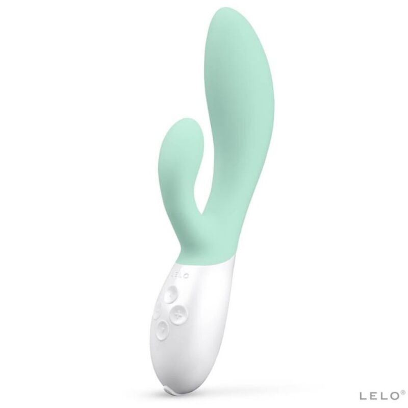 LELO - INA 3 GREEN RABBIT VIBRATOR LUXURY ALGAE