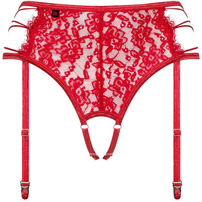 OBSESSIVE - GARTER BELT REDIOSA WITH OPENING S/M