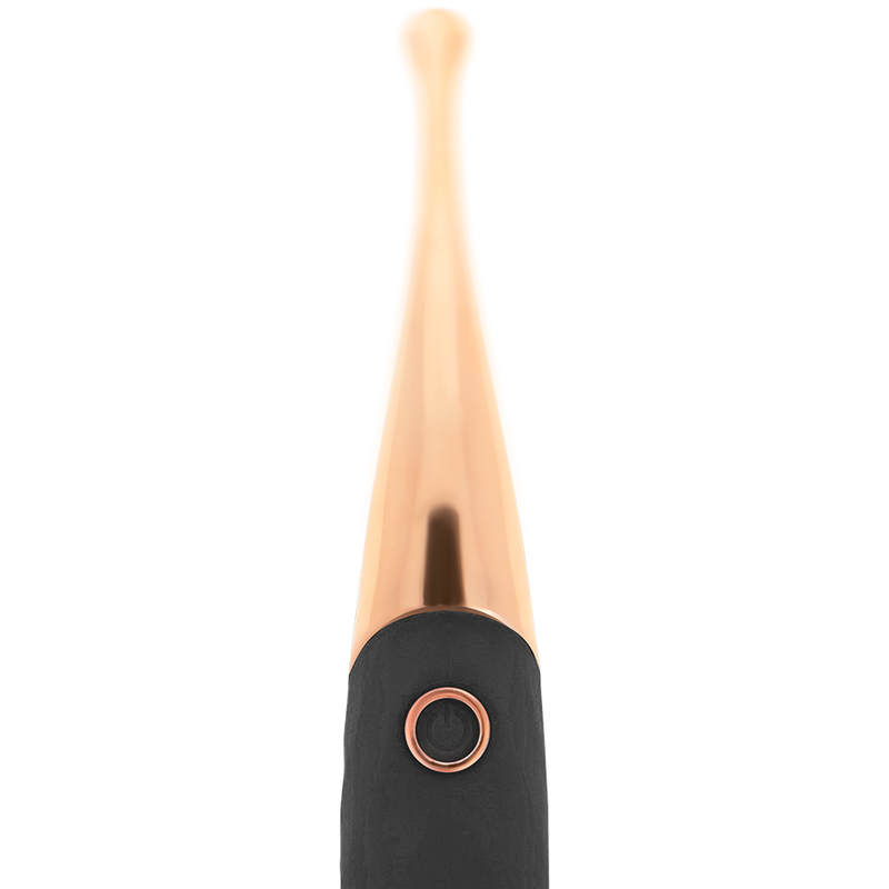 OHMAMA - RECHARGEABLE CLITORIS STIMULATOR 36 MODES BLACK-PINK-GOLD
