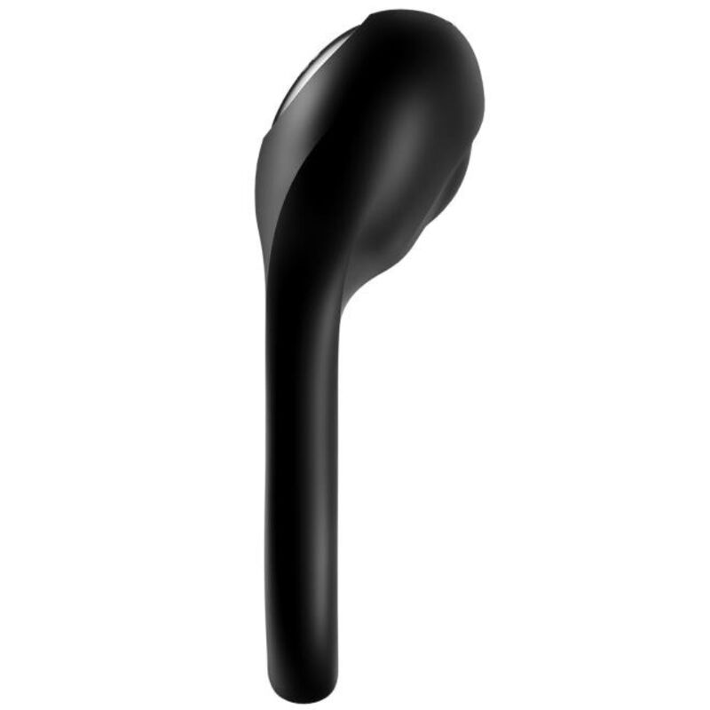 SATISFYER - MAJESTIC DUO RING VIBRATOR BLACK