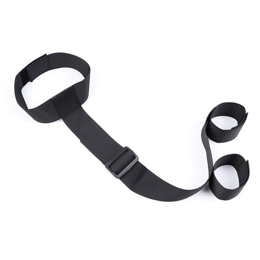 OHMAMA FETISH - HANDCUFFS AND NYLON COLLAR