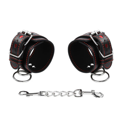 OHMAMA FETISH - HANDCUFFS WITH HEART INLAYS