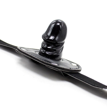 OHMAMA FETISH - TPE PENIS GAG WITH LOCK S