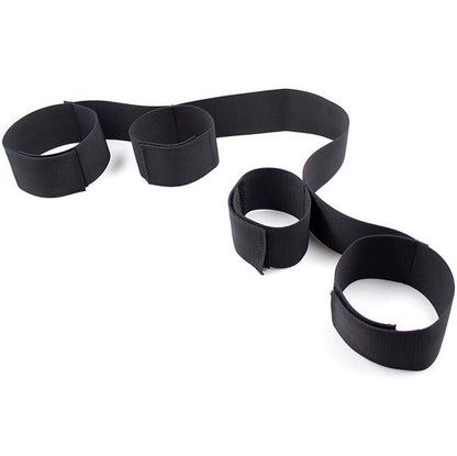 OHMAMA FETISH - SPREADER SOFT BAR NYLON WRIST RESTRAINTS