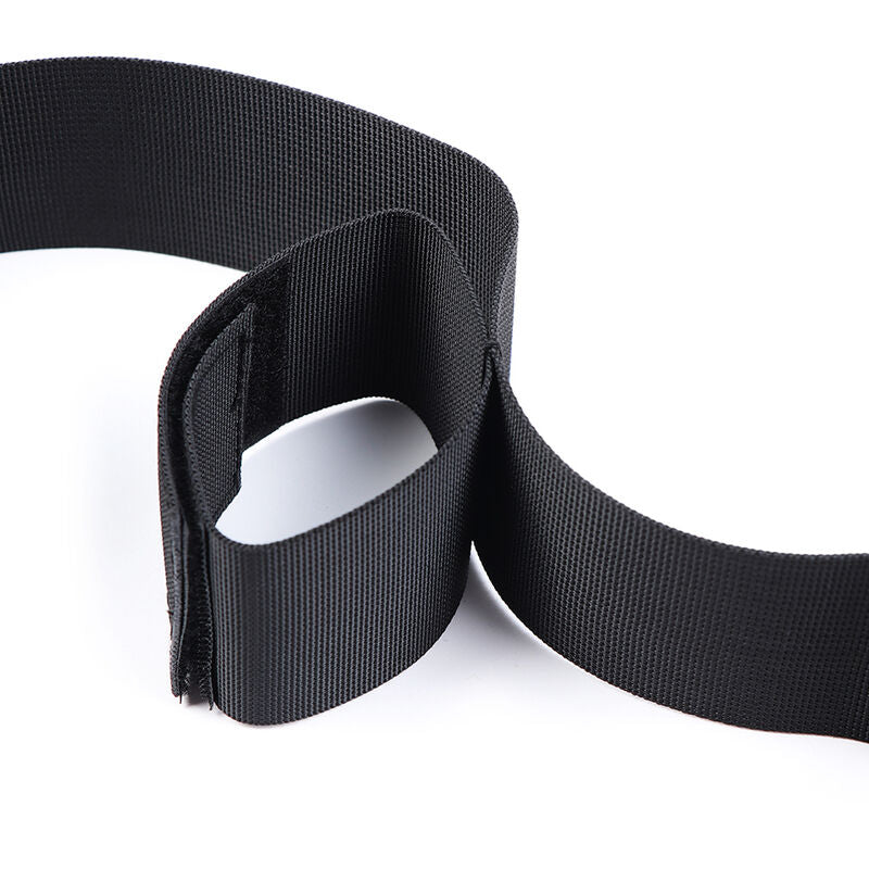 OHMAMA FETISH - SPREADER SOFT BAR NYLON WRIST RESTRAINTS