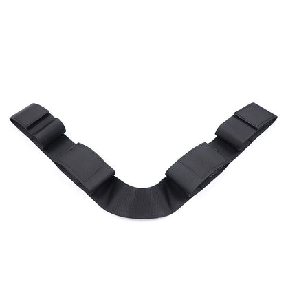 OHMAMA FETISH - SPREADER SOFT BAR NYLON WRIST RESTRAINTS