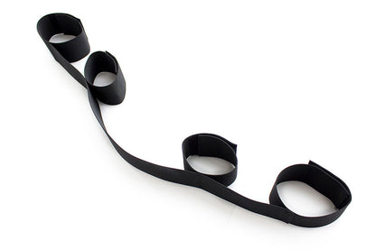 OHMAMA FETISH - SPREADER SOFT BAR NYLON WRIST RESTRAINTS