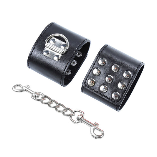 OHMAMA FETISH - METAL WRIST GUIDES WITH SNAP FASTENING