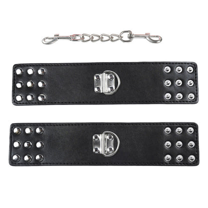 OHMAMA FETISH - METAL WRIST GUIDES WITH SNAP FASTENING