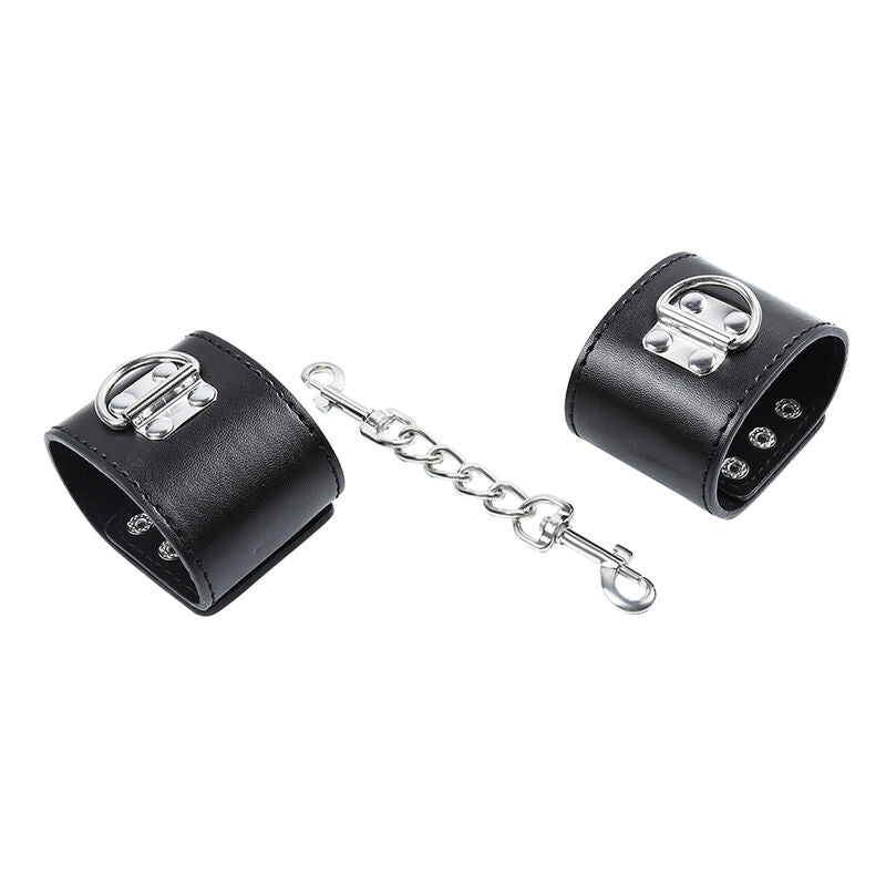 OHMAMA FETISH - METAL WRIST GUIDES WITH SNAP FASTENING