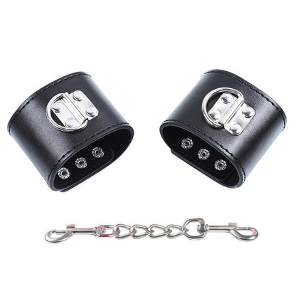 OHMAMA FETISH - METAL WRIST GUIDES WITH SNAP FASTENING
