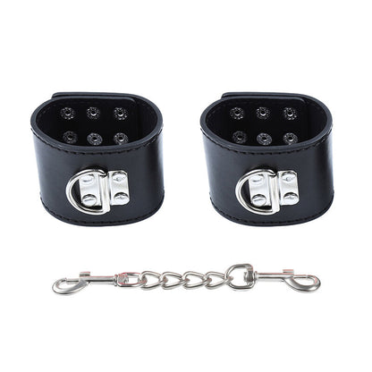 OHMAMA FETISH - METAL WRIST GUIDES WITH SNAP FASTENING