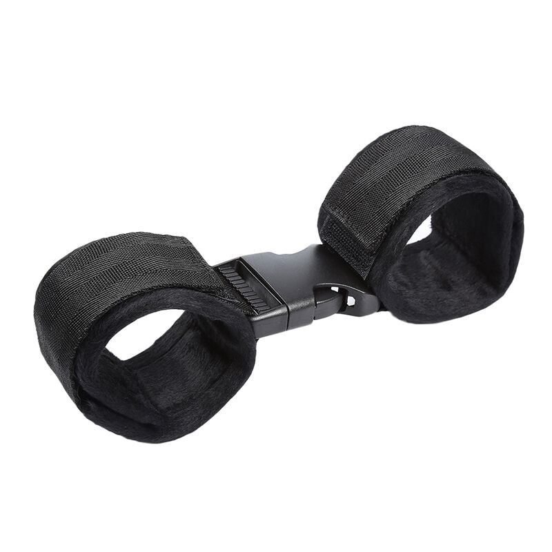 OHMAMA FETISH - NYLON WRIST CUFF WITH HOOK AND LOOP CLOSURE
