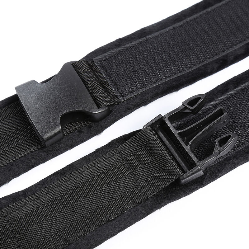 OHMAMA FETISH - NYLON WRIST CUFF WITH HOOK AND LOOP CLOSURE
