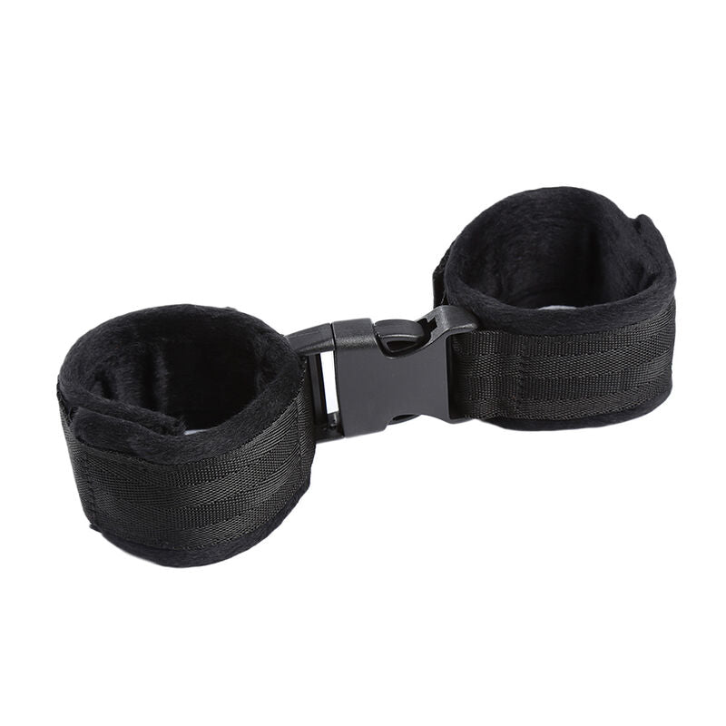 OHMAMA FETISH - NYLON WRIST CUFF WITH HOOK AND LOOP CLOSURE