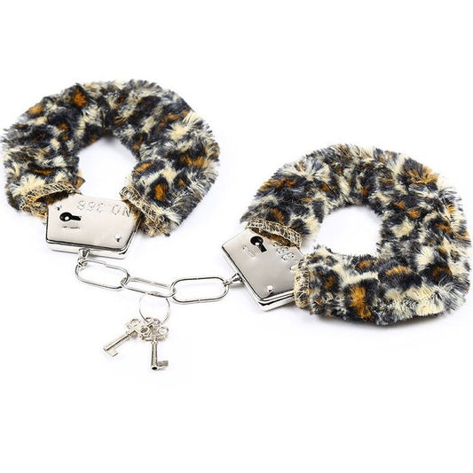 OHMAMA FETISH - VELVET FURLINED METAL WRIST CUFFS