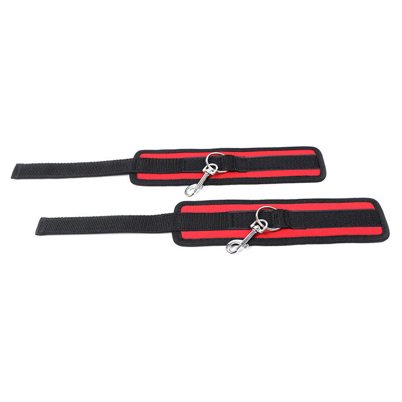 OHMAMA FETISH NYLON BIND HOOK AND EYE HAND RESTRAINTS