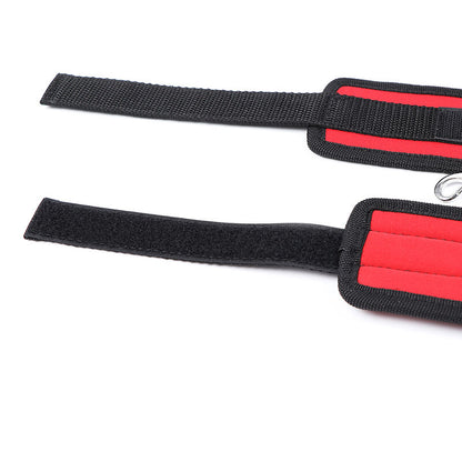 OHMAMA FETISH NYLON BIND HOOK AND EYE HAND RESTRAINTS