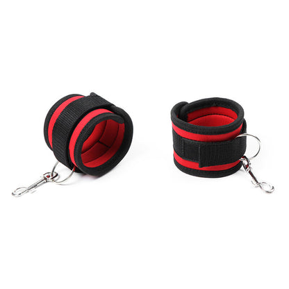 OHMAMA FETISH NYLON BIND HOOK AND EYE HAND RESTRAINTS