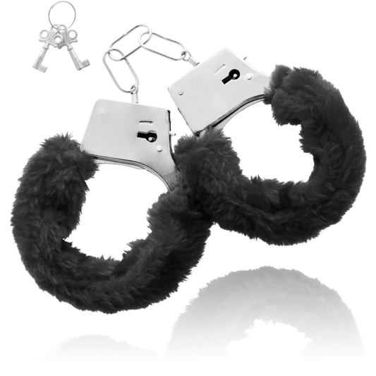 OHMAMA FETISH FLURRY METAL CUFF - BLACK