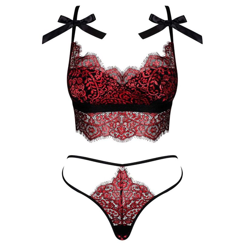 OBSESSIVE - RESSIA SET TWO PIECE L/XL
