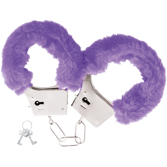 OHMAMA FETISH FLURRY METAL CUFF - PURPLE
