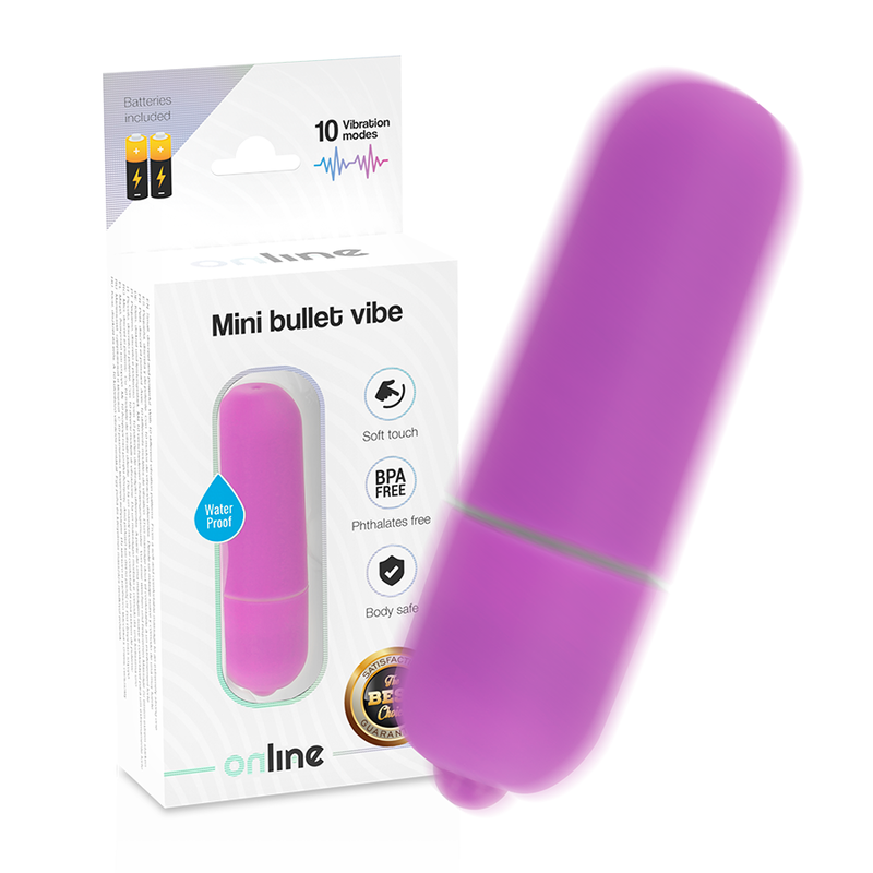 ONLINE - MINI PURPLE VIBRATING BALL