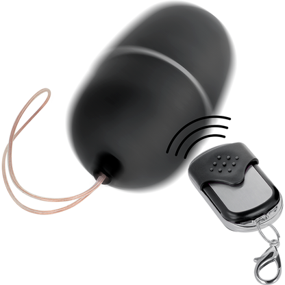 ONLINE - REMOTE CONTROL VIBRATING EGG BLACK