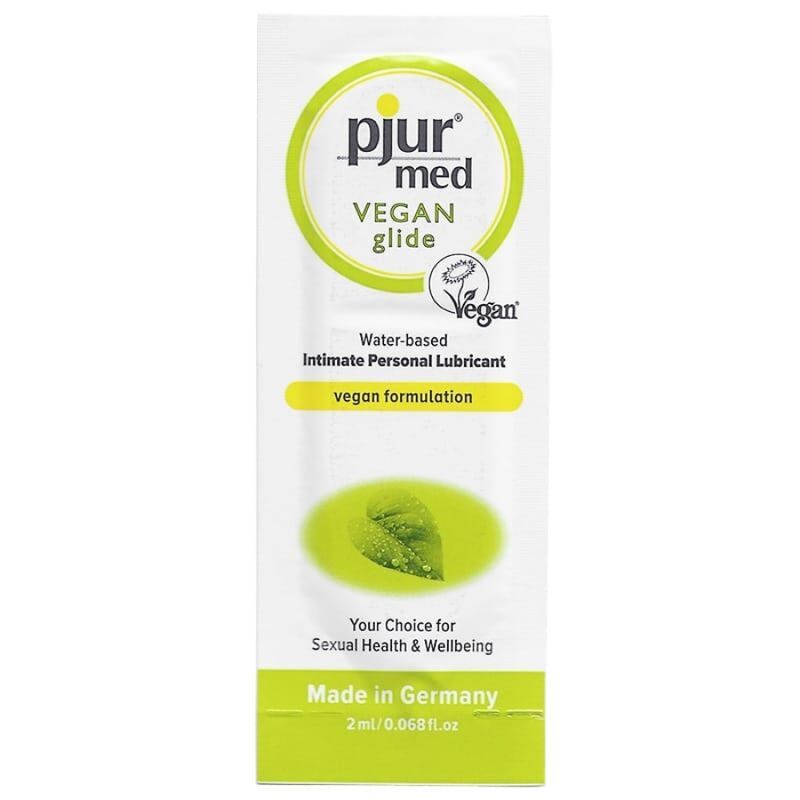 PJUR - MED VEGAN GLIDE SCHMIERMITTEL AUF WASSERBASIS 2 ML